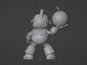 Bombman - Megaman Modelo 3D
