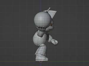 Bombman - Megaman 3D Model