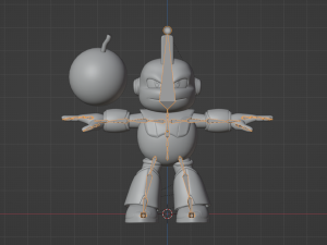 Bombman - Megaman Modelo 3D