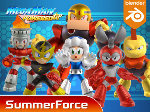 Iceman - Megaman 3Dモデル