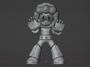 Iceman - Megaman 3Dモデル