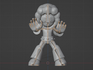 Iceman - Megaman 3Dモデル