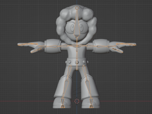 Iceman - Megaman 3Dモデル
