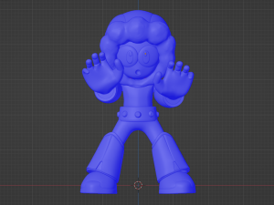 Iceman - Megaman 3Dモデル
