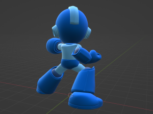 Megaman - Megaman Powered up 3D Model