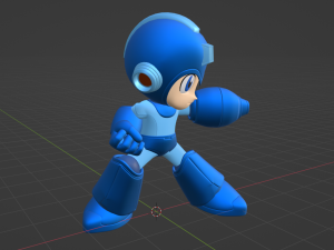 Megaman - Megaman Powered up 3D Model