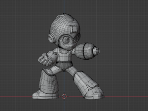 Megaman - Megaman Powered up 3D Model