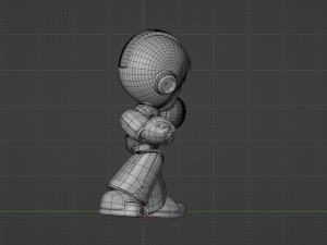 Megaman - Megaman Powered up 3D Model