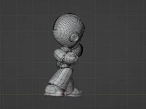 Megaman - Megaman Powered up 3D Model