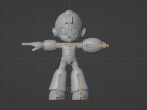 Megaman - Megaman Powered up 3D Model