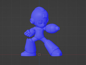Megaman - Megaman Powered up 3D Model