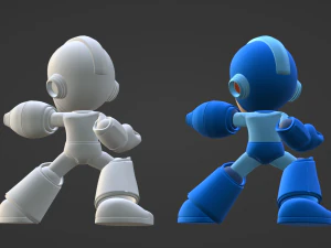 Megaman - Megaman Powered up 3D Model