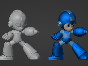 Megaman - Megaman Powered up 3D Model