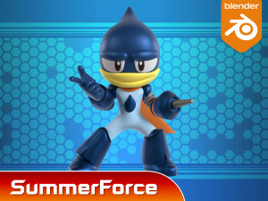 Oilman - Megaman Powered up 3D मॉडल