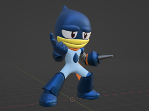 Oilman - Megaman Powered up 3D मॉडल
