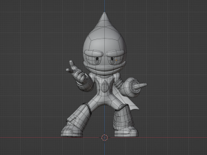 Oilman - Megaman Powered up 3D मॉडल