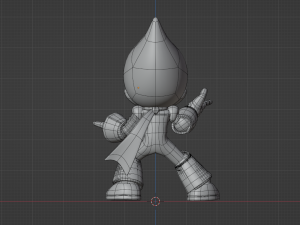 Oilman - Megaman Powered up 3D मॉडल