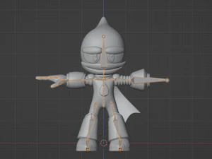 Oilman - Megaman Powered up 3D Model