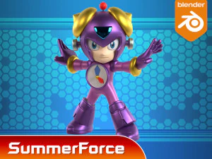 Timeman - Megaman Powered up 3D Model