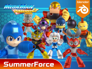 Timeman - Megaman Powered up 3D मॉडल