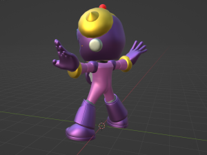 Timeman - Megaman Powered up 3D मॉडल