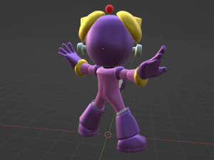 Timeman - Megaman Powered up 3D Model