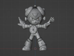 Timeman - Megaman Powered up 3D मॉडल