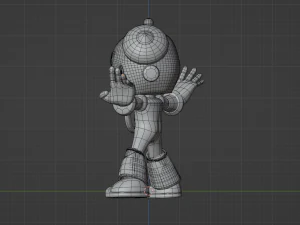 Timeman - Megaman Powered up 3D Model