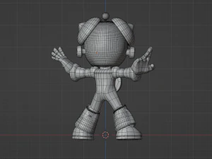 Timeman - Megaman Powered up 3D Model