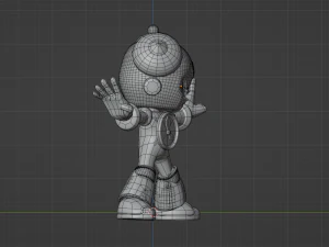 Timeman - Megaman Powered up 3D Model