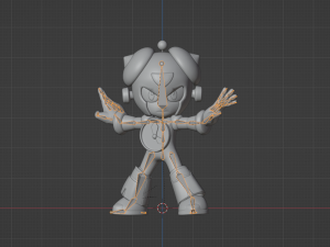 Timeman - Megaman Powered up 3D मॉडल