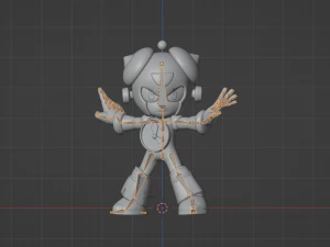 Timeman - Megaman Powered up 3D Model