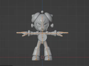Timeman - Megaman Powered up 3D Model