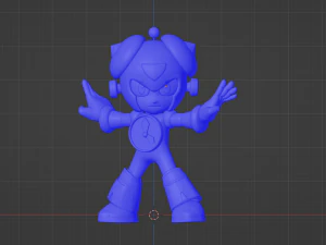 Timeman - Megaman Powered up 3D Model