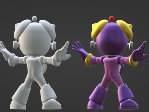 Timeman - Megaman Powered up 3D मॉडल