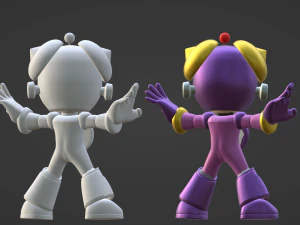 Timeman - Megaman Powered up 3D Model