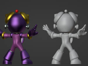 Timeman - Megaman Powered up 3D मॉडल