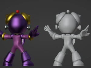 Timeman - Megaman Powered up 3D Model