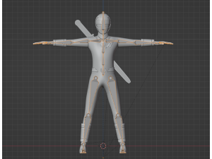 Red Aquitian Ranger - Mighty Morphin Alien Rangers Modello 3D