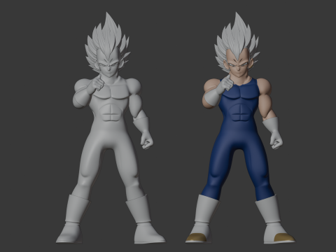 Ultra Ego Vegeta - Dragonball Super 3D 模型