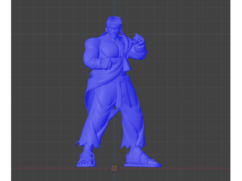 Ryu - Street Fighter Modèle 3D
