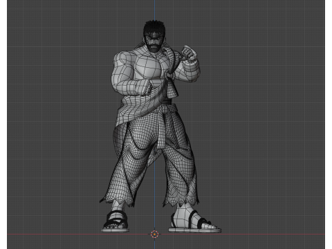 Ryu - Street Fighter Modèle 3D