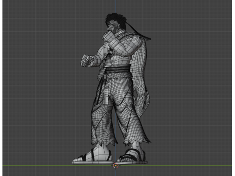 Ryu - Street Fighter Modèle 3D