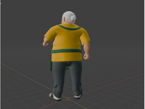 Taro Sakamoto - Sakamoto days 3D Model