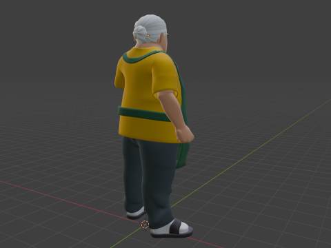 Taro Sakamoto - Sakamoto days 3D Model