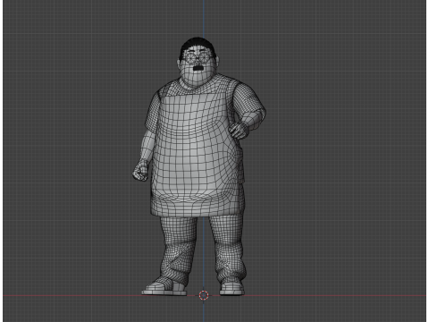 Taro Sakamoto - Sakamoto days 3D Model