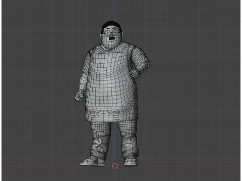 Taro Sakamoto - Sakamoto days 3D Model