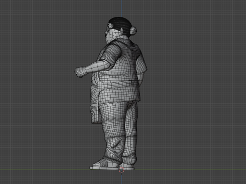 Taro Sakamoto - Sakamoto days 3D Model