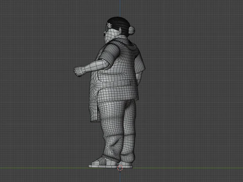 Taro Sakamoto - Sakamoto days 3D Model