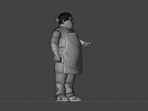 Taro Sakamoto - Sakamoto days 3D Model